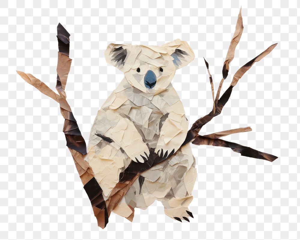 PNG Art animal craft koala. 