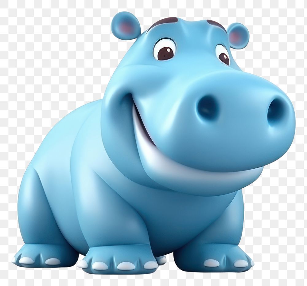 PNG Hippopotamus mammal animal pig. AI generated Image by rawpixel.