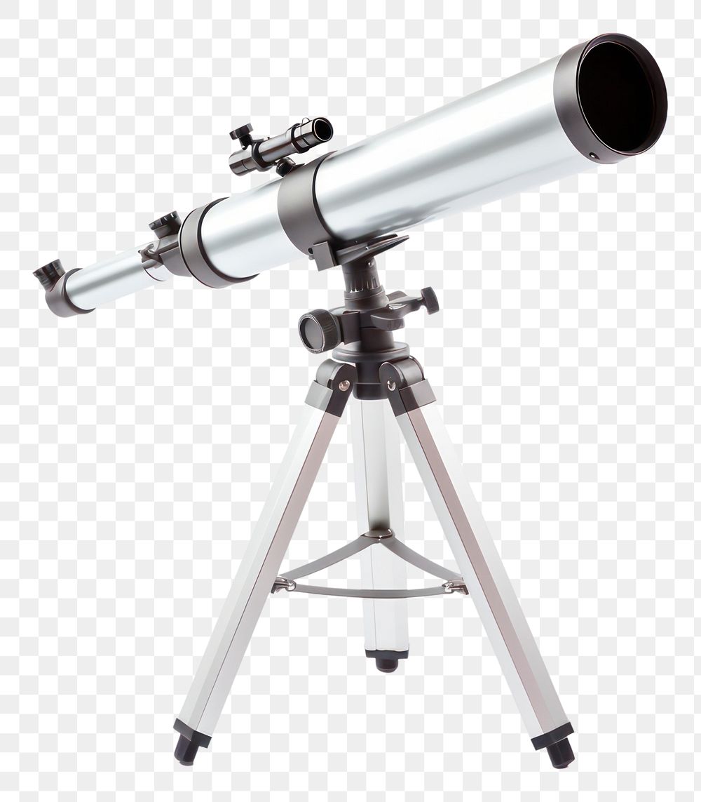 PNG Telescope white background technology binoculars. AI generated Image by rawpixel.
