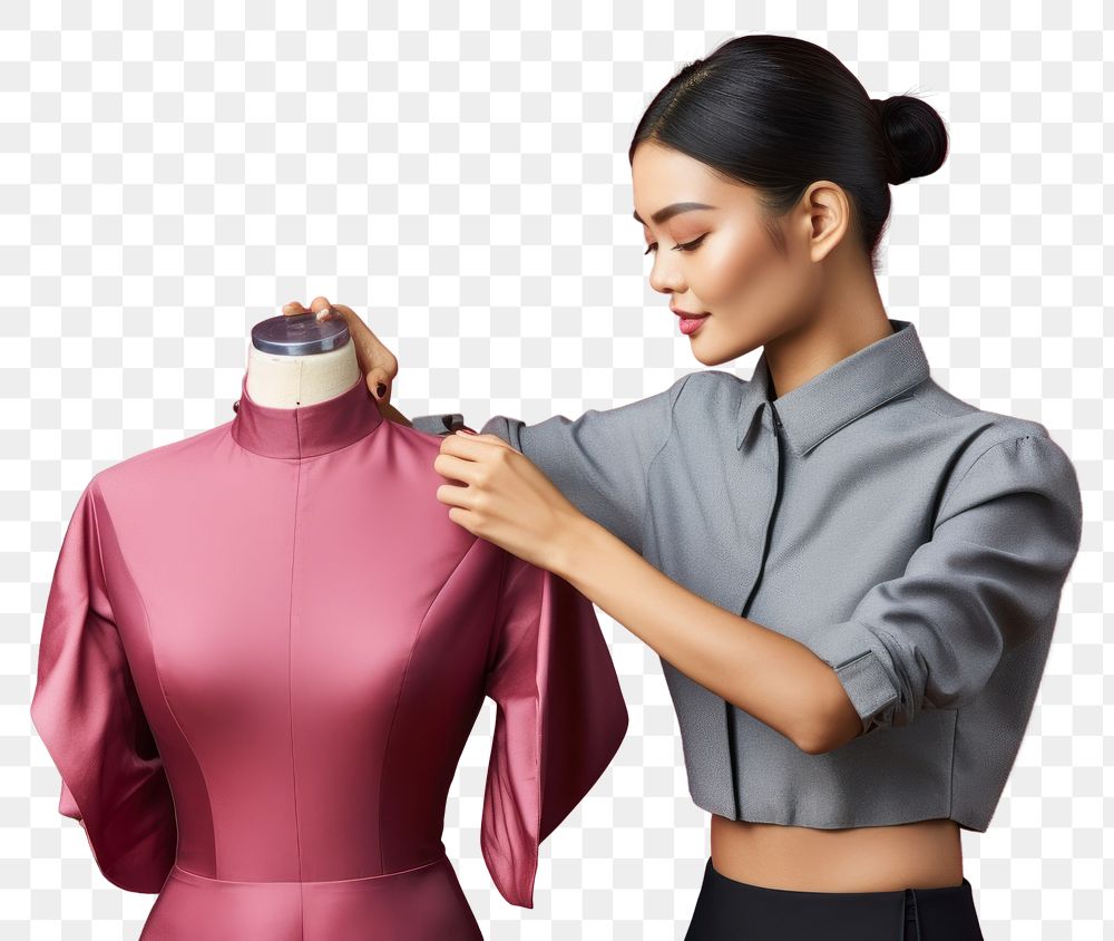 PNG Fashion mannequin portrait clothing. 