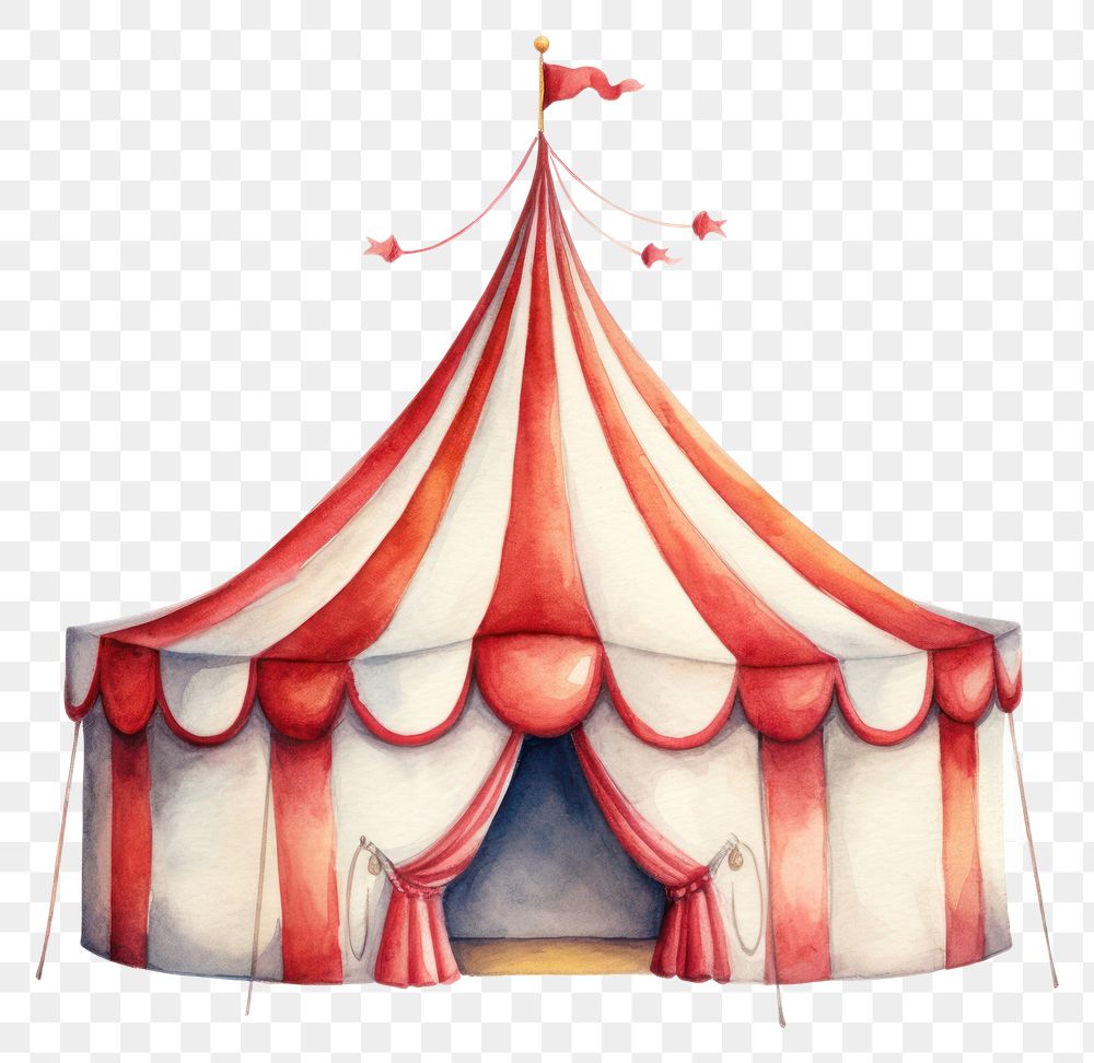 PNG Recreation circus tent architecture. AI generated Image by rawpixel.