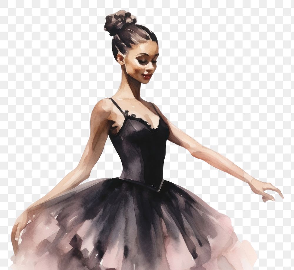 PNG Dancing ballerina ballet adult. AI generated Image by rawpixel.