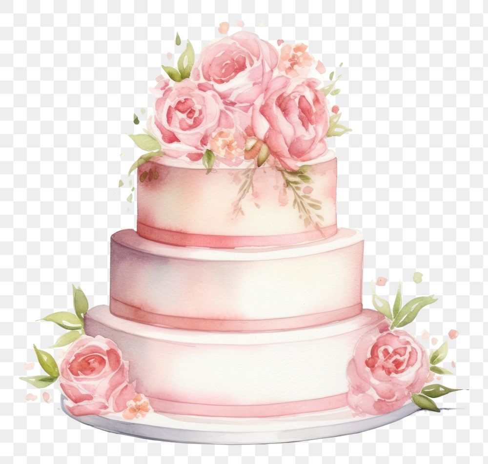 PNG Wedding cake dessert flower. 