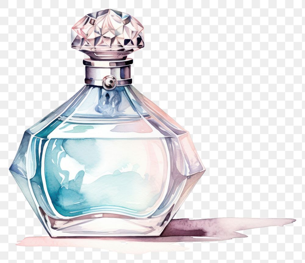 PNG Perfume bottle white background creativity. AI generated Image by rawpixel.
