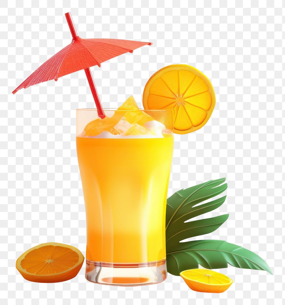 PNG Cocktail summer drink fruit. AI generated Image by rawpixel.