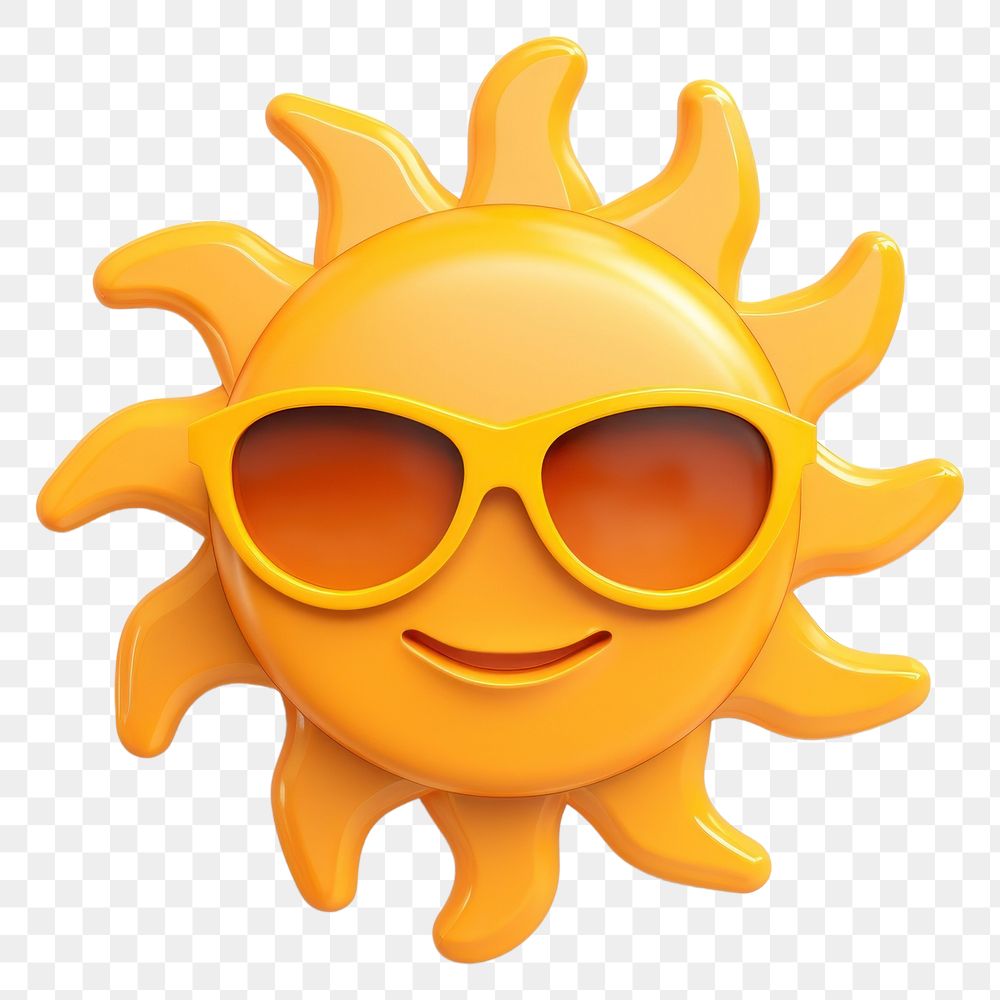 PNG Sun sunglasses summer face. AI generated Image by rawpixel.