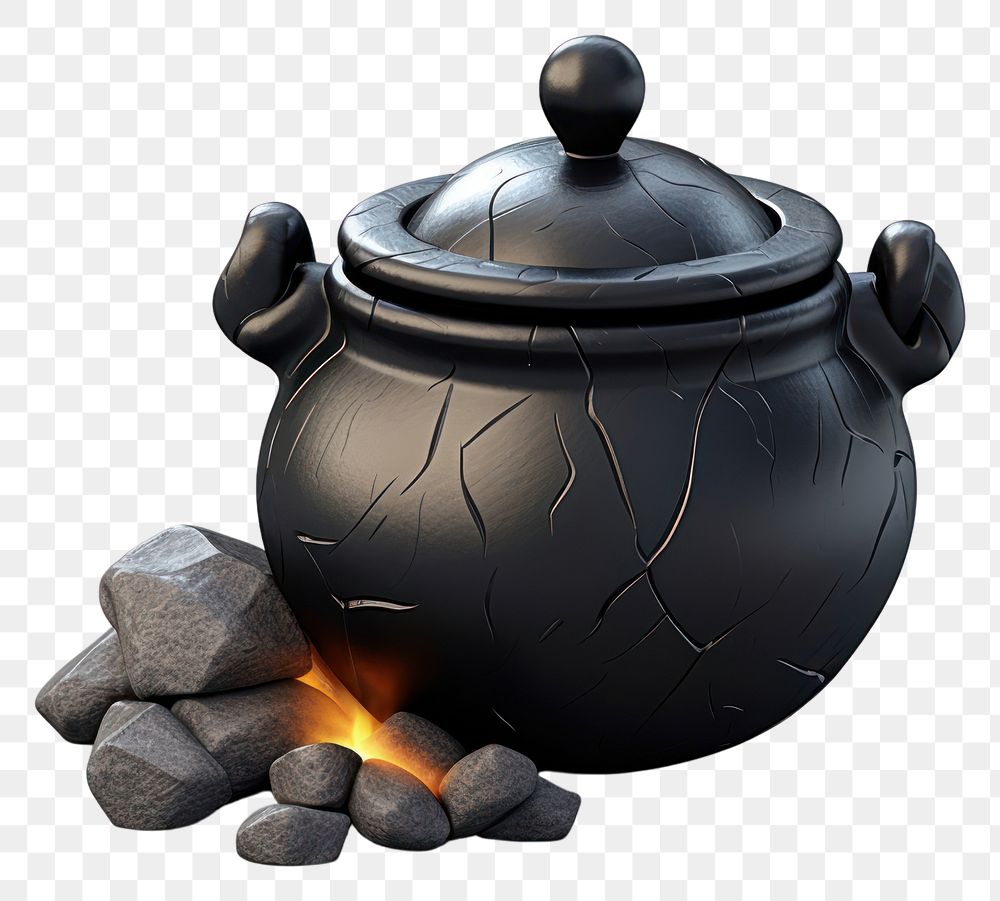 PNG Black white background fireplace cookware. AI generated Image by rawpixel.