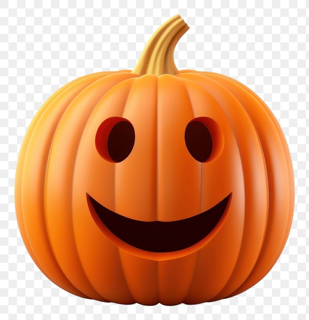 PNG Pumpkin halloween vegetable cartoon. 