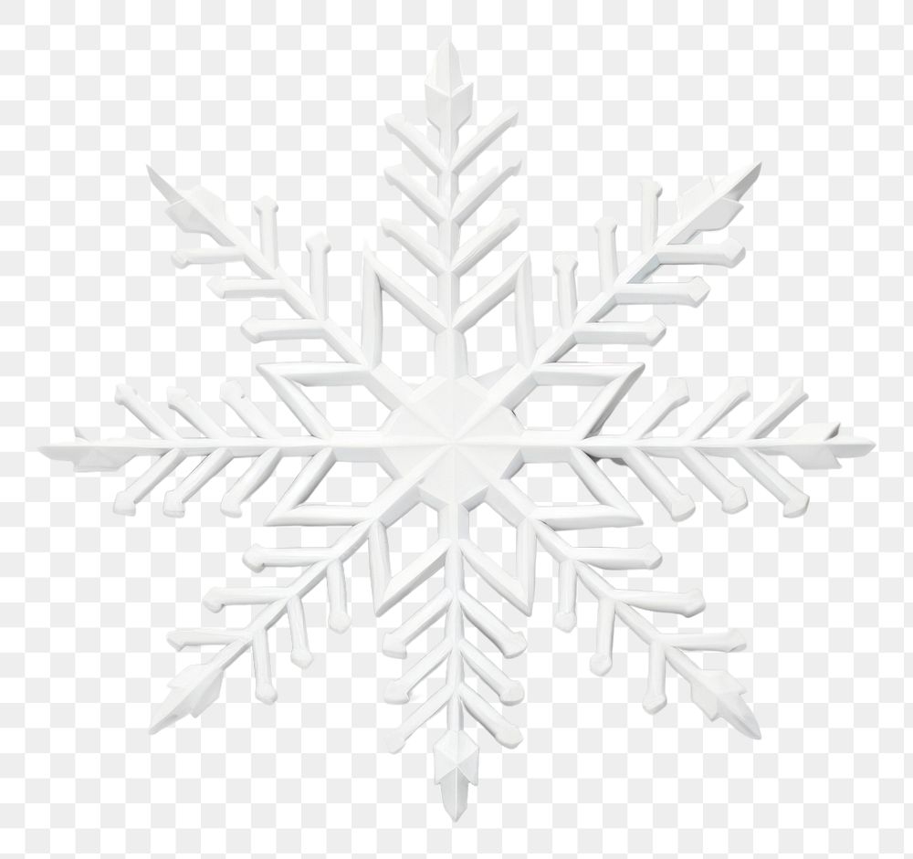 PNG Snow decoration snowflake winter. AI generated Image by rawpixel.