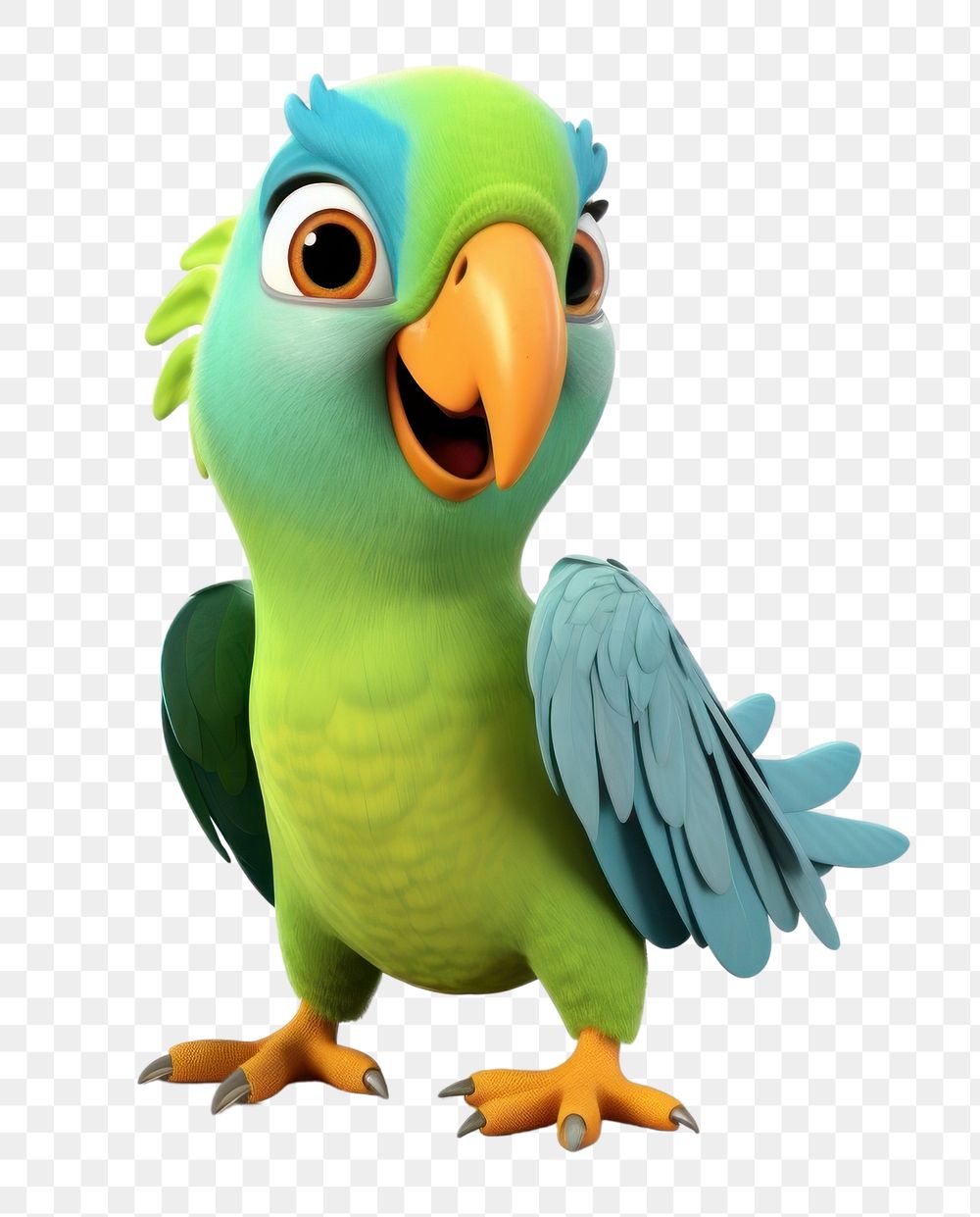 PNG Animal parrot bird beak. AI generated Image by rawpixel.