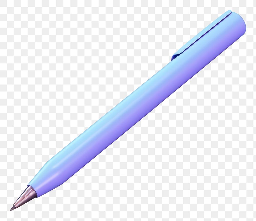 PNG Pen white background pencil purple. AI generated Image by rawpixel.