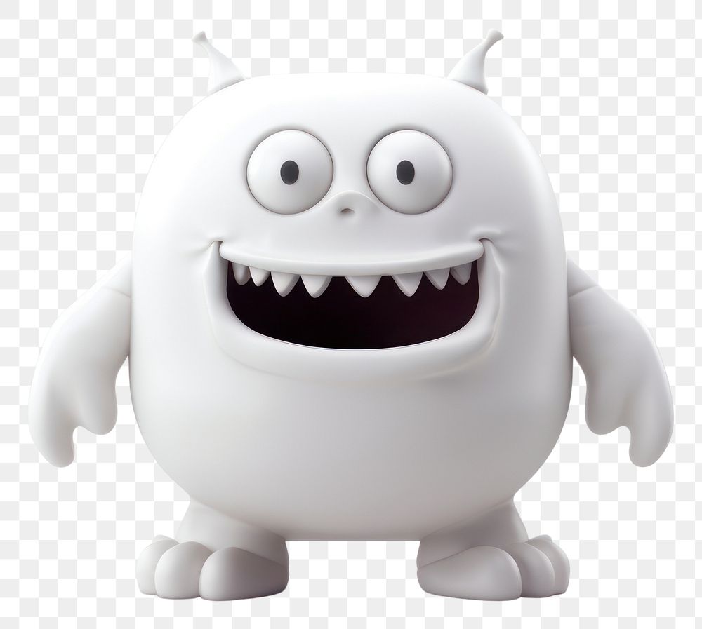 PNG White toy anthropomorphic representation. AI generated Image by rawpixel.