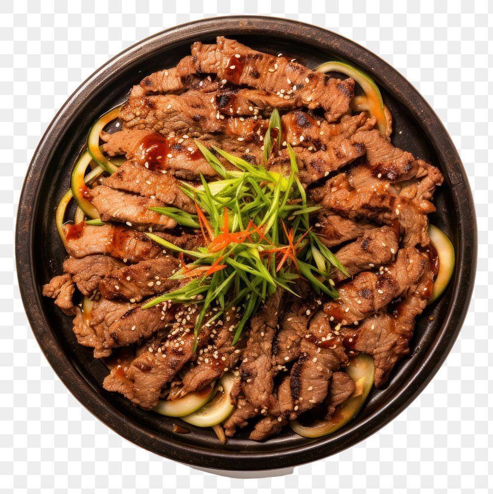 PNG Meat food meal beef. AI generated Image by rawpixel.