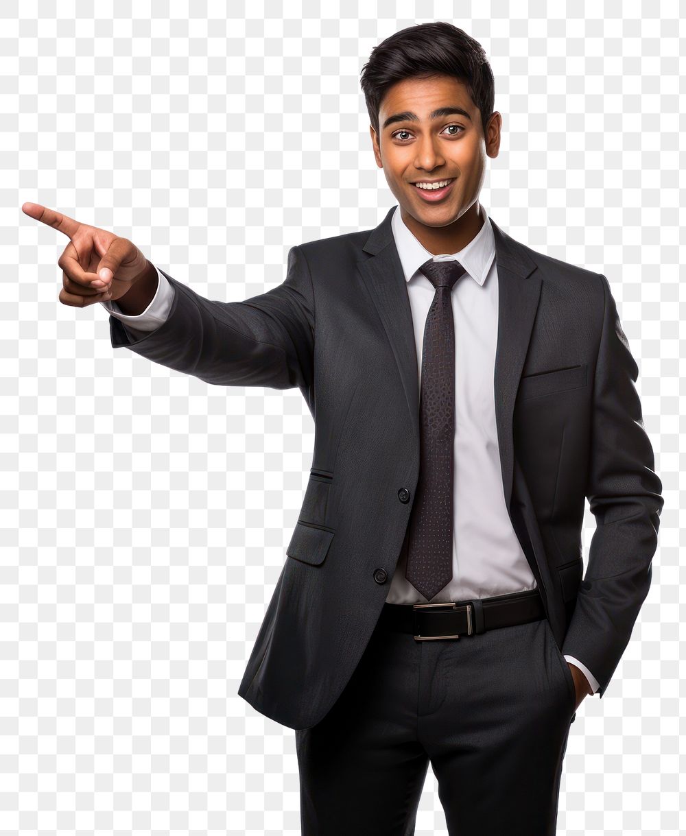 PNG Pointing tuxedo blazer adult. AI generated Image by rawpixel.