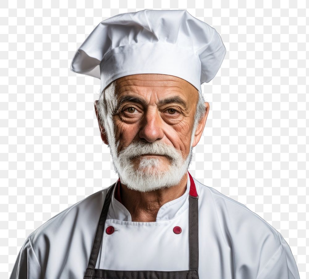 PNG Chef adult freshness portrait. AI generated Image by rawpixel.