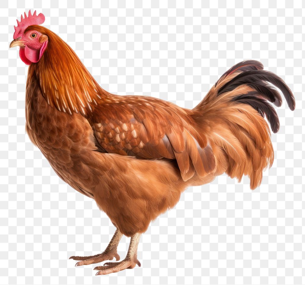 PNG Chicken poultry animal bird. 