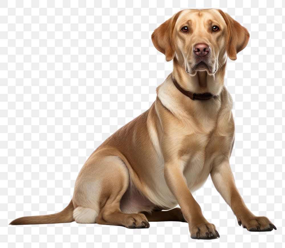 PNG Dog retriever animal mammal. AI generated Image by rawpixel.