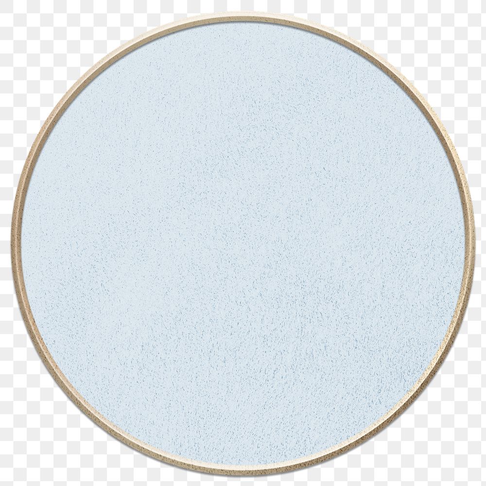 PNG circle frame, transparent background