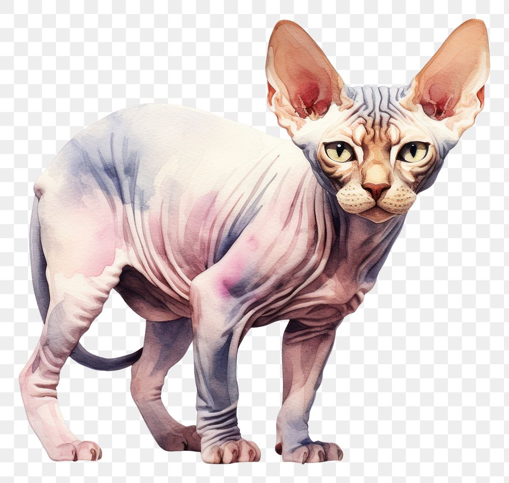 PNG Animal mammal pet cat. AI generated Image by rawpixel.