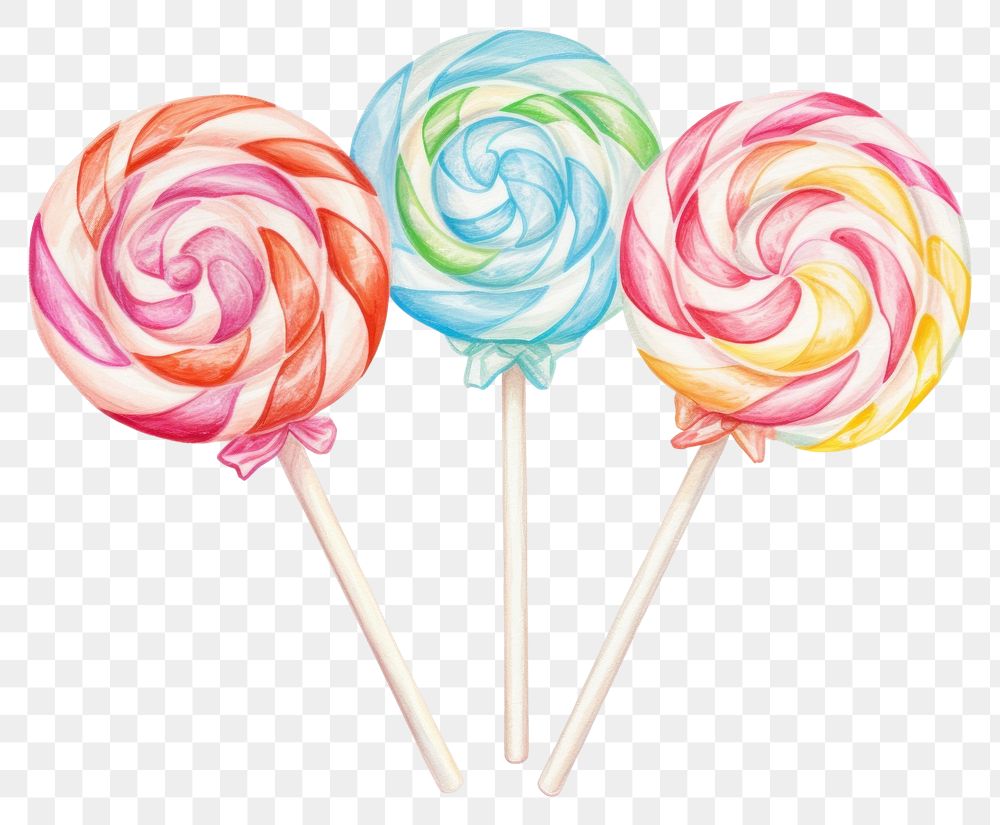 PNG Lollipop candy confectionery food. AI generated Image by rawpixel.