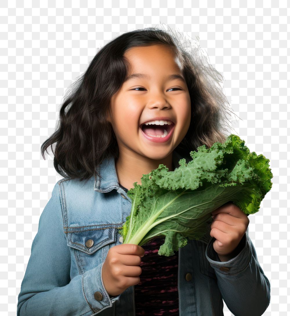 PNG Vegetable laughing child happy. AI generated Image by rawpixel.