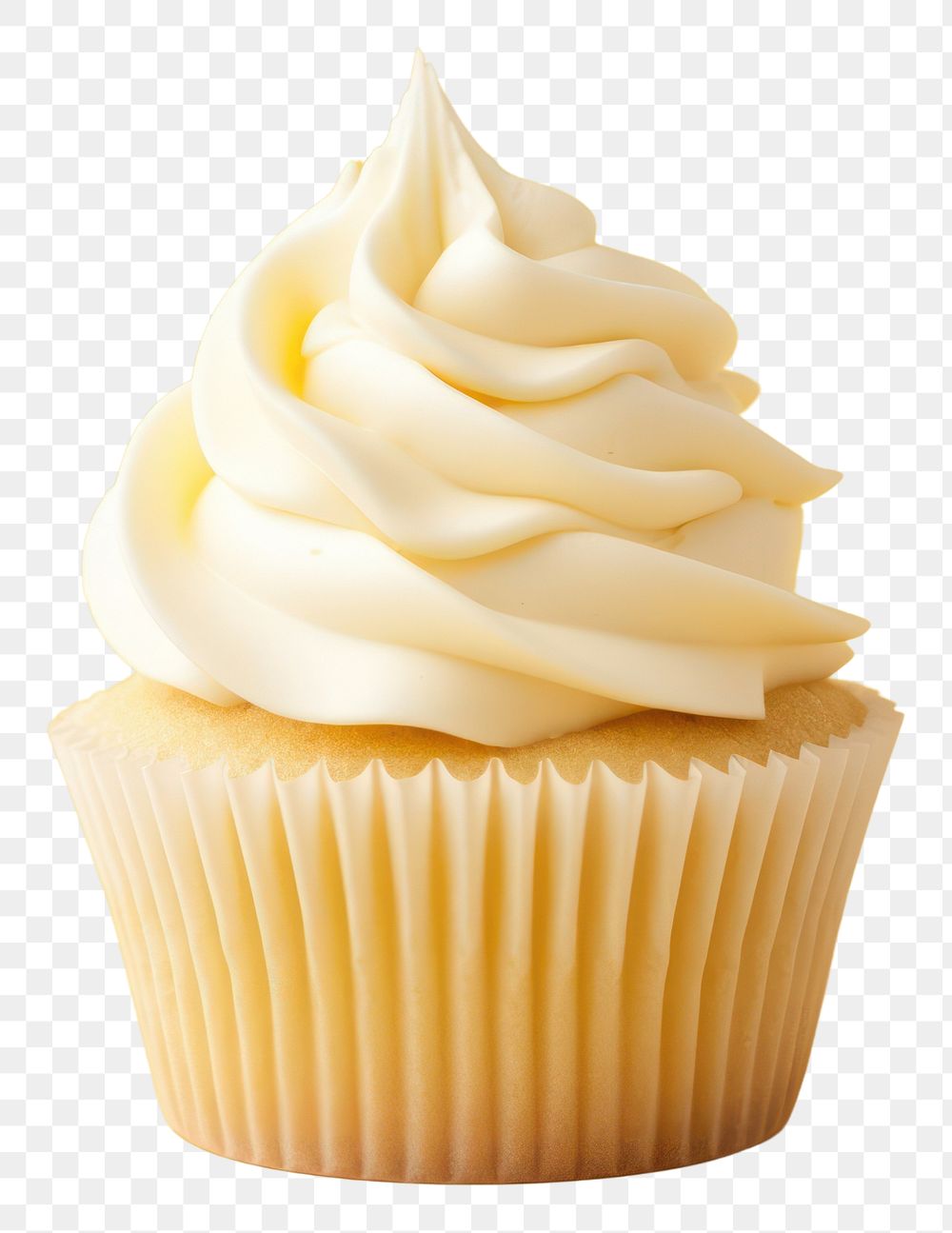 PNG Cupcake dessert vanilla cream transparent background