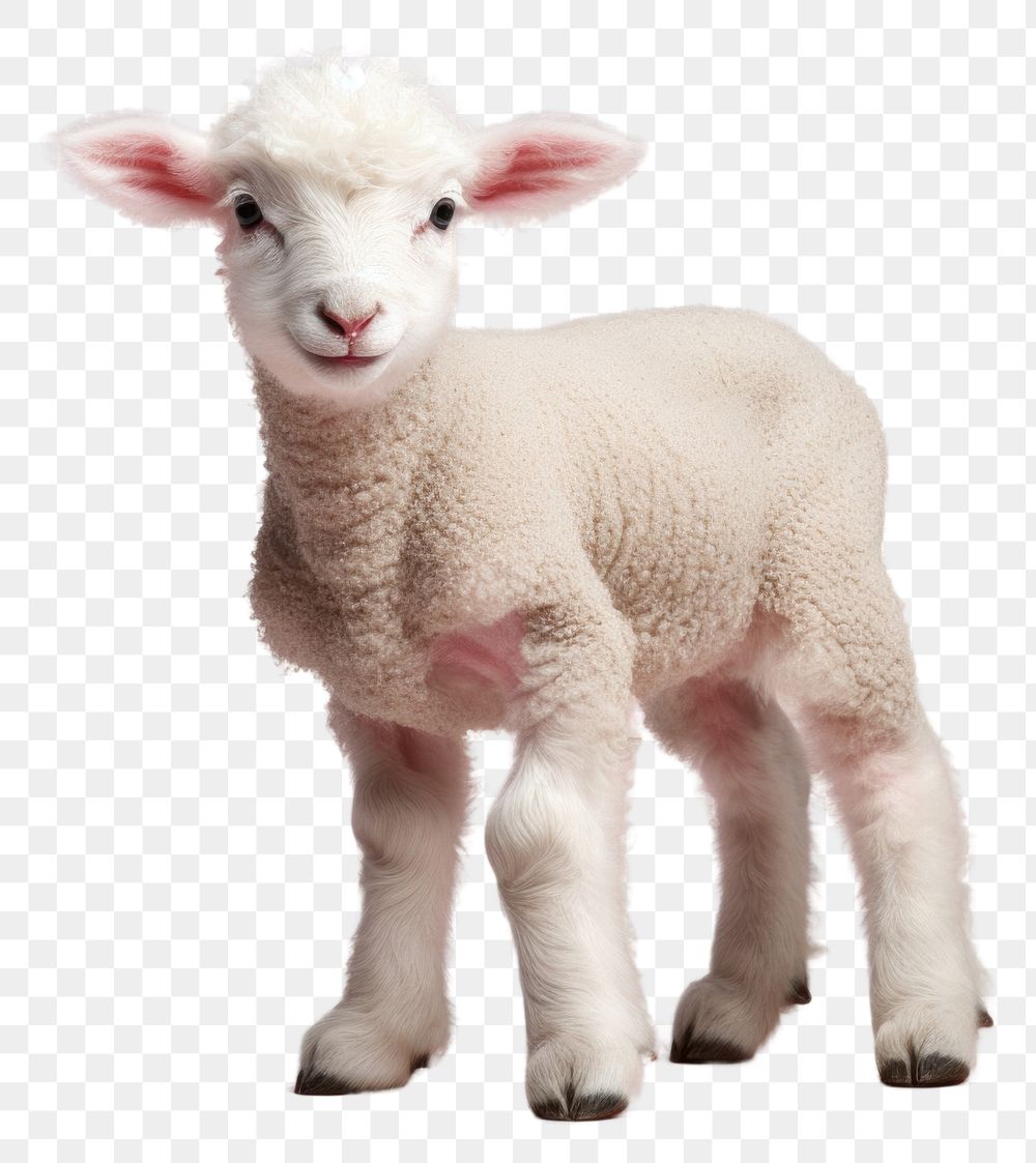 smiling lamb wallpaper