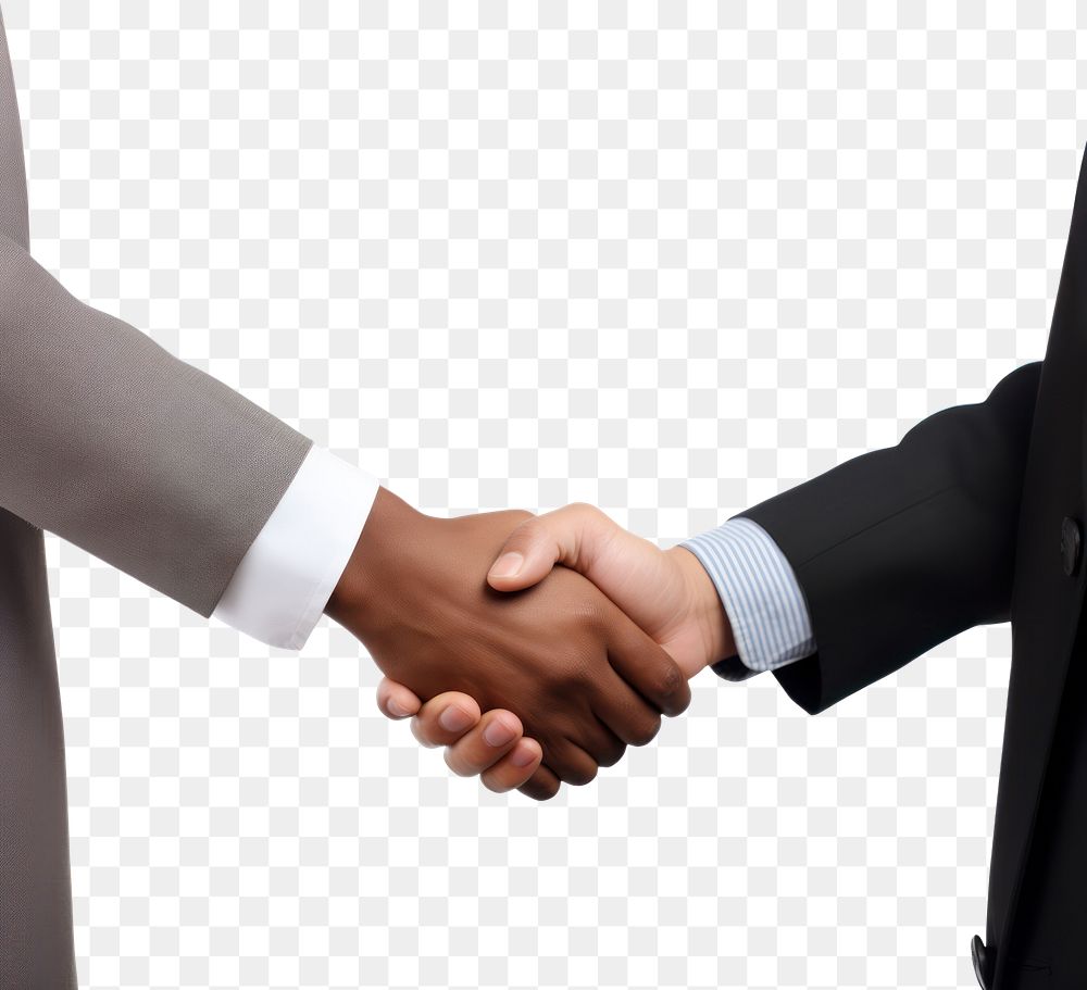 PNG Handshake togetherness agreement transparent background