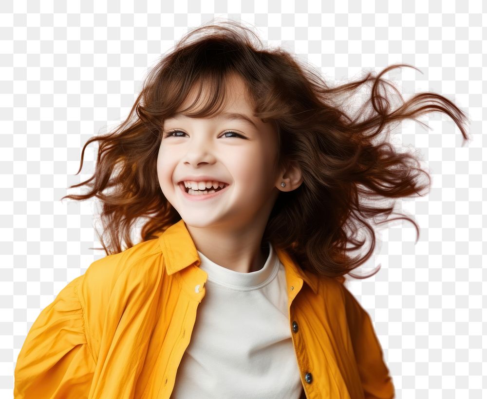 PNG Cheerful portrait laughing smile. AI generated Image by rawpixel.