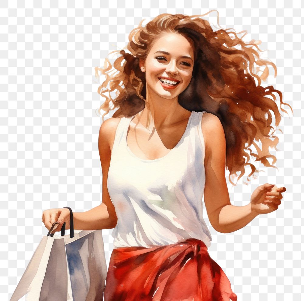 PNG Shopping adult bag consumerism. AI generated Image by rawpixel.