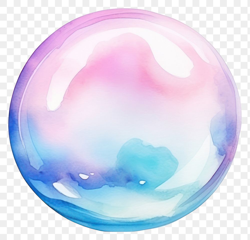 PNG Transparent sphere bubble abstract. 