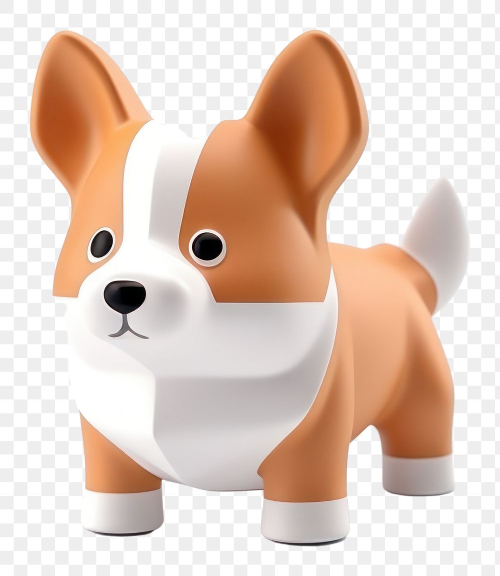 PNG Toy mammal animal dog. AI generated Image by rawpixel.