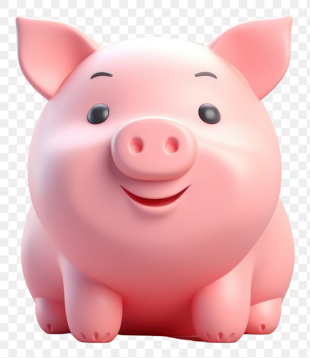 PNG Toy pig mammal representation. AI generated Image by rawpixel.