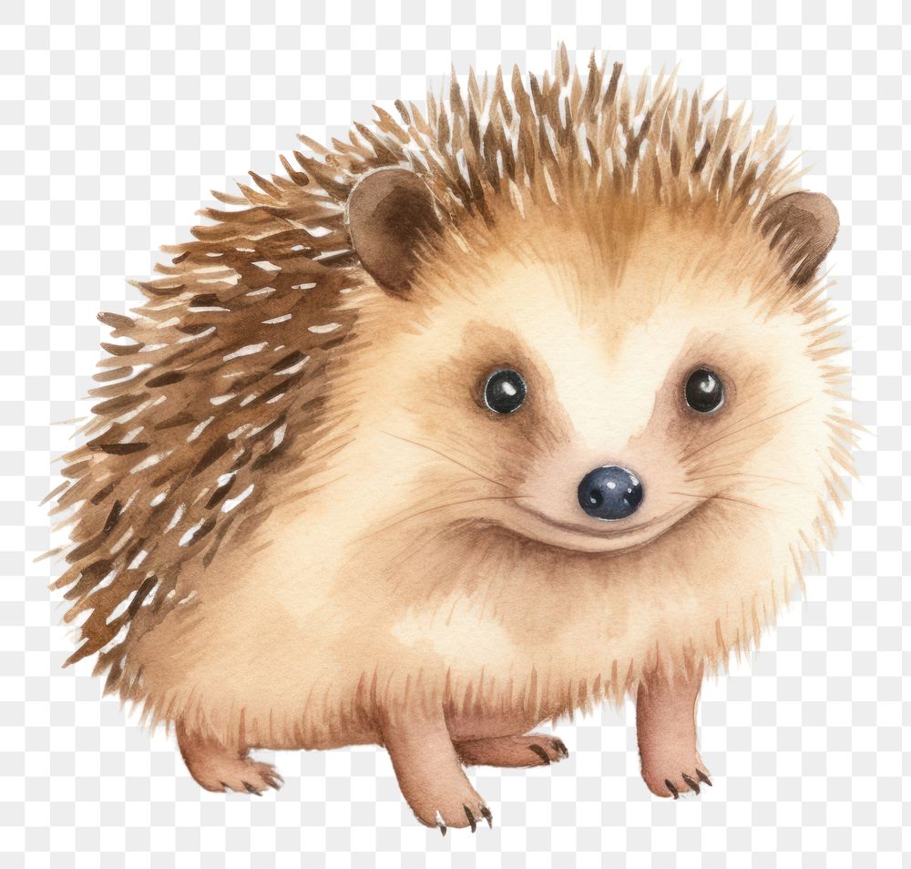 PNG Hedgehog mammal animal cute. 