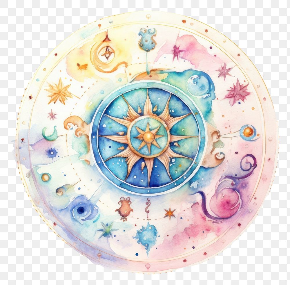 PNG Art creativity astronomy porcelain. AI generated Image by rawpixel.