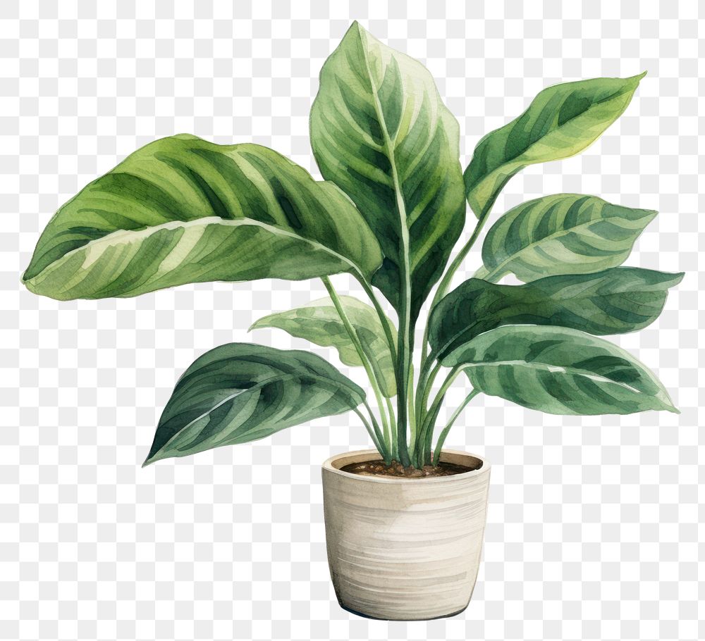 PNG Plant leaf white background houseplant. 