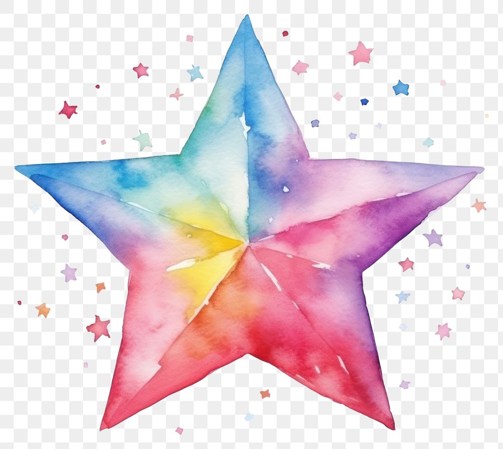 PNG Symbol paper star creativity. AI generated Image by rawpixel.