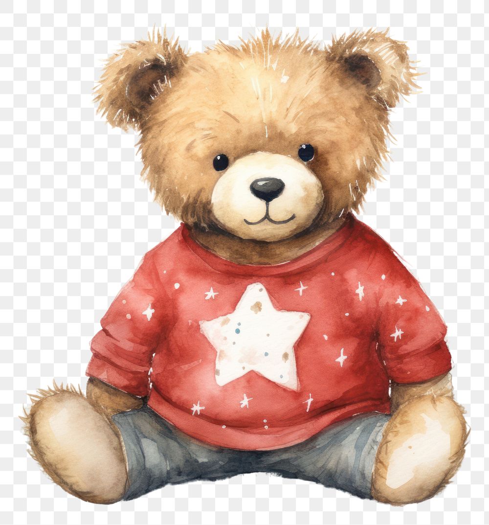 PNG Bear toy representation teddy bear