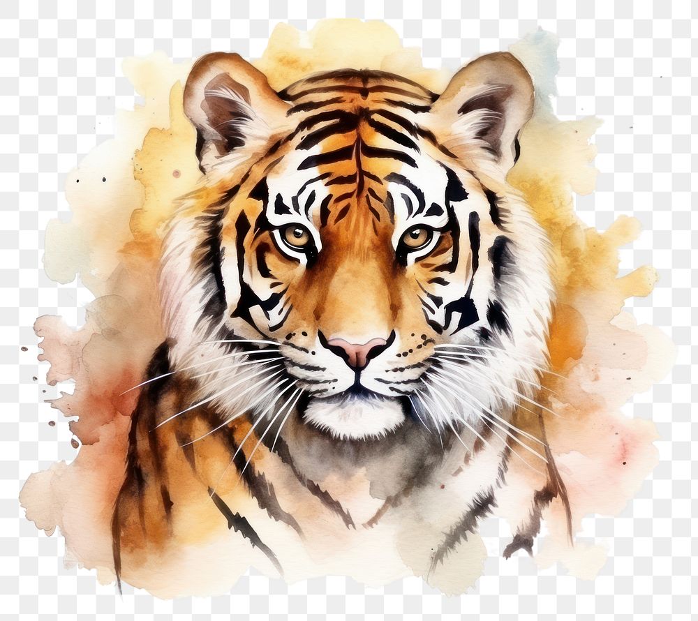 PNG Tiger wildlife portrait animal. | Free PNG - rawpixel