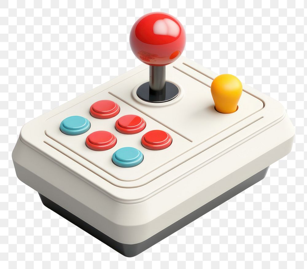PNG Joystick pill white background electronics. AI generated Image by rawpixel.