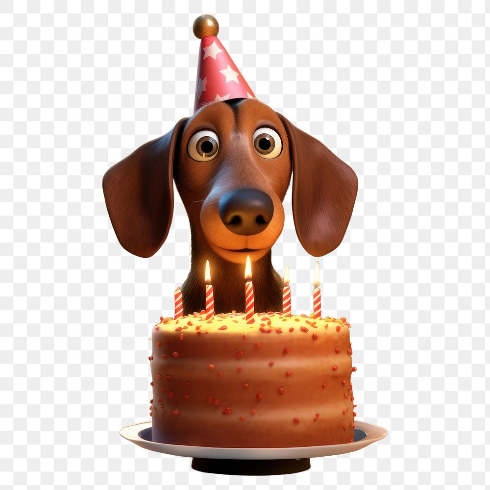 PNG Cake birthday dessert cartoon. AI generated Image by rawpixel.