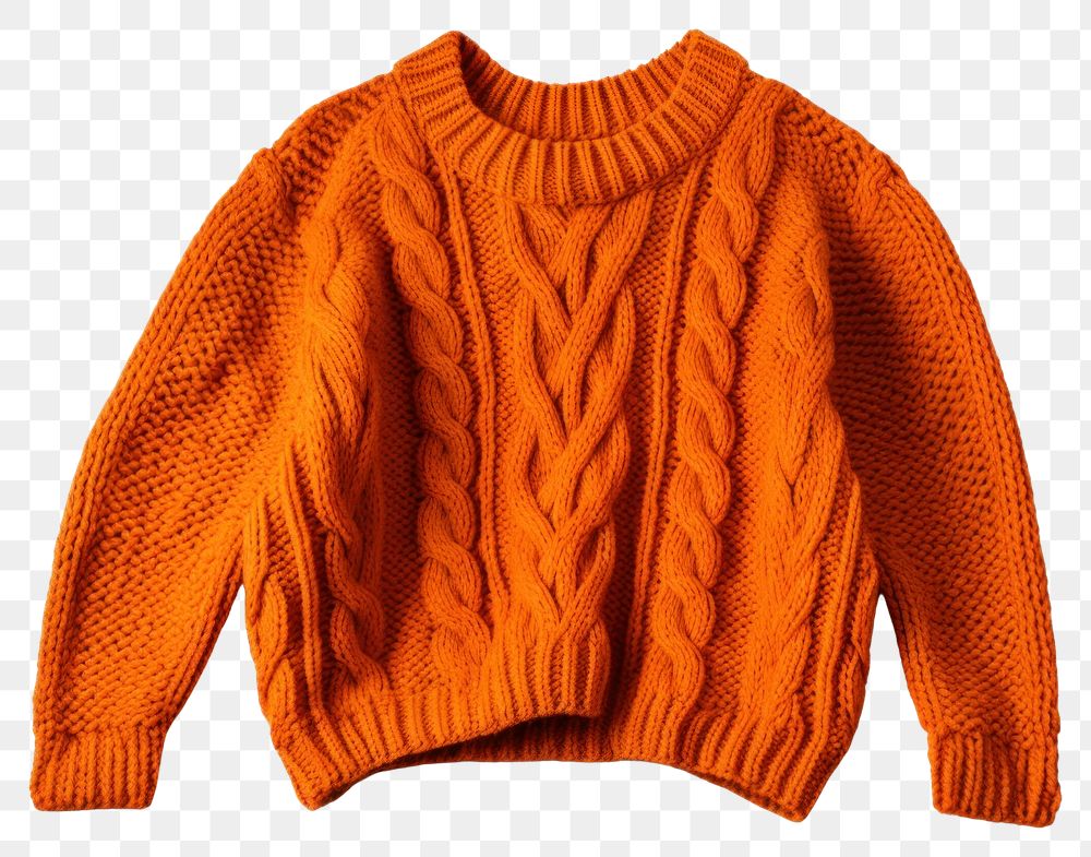 PNG Sweater sweatshirt outerwear material.