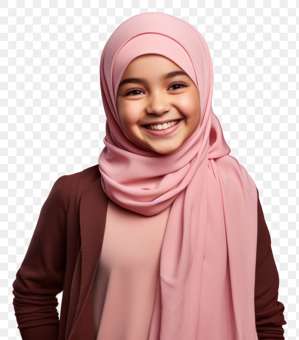 Premium Vector  Young muslim woman wearing hijab taking selfie