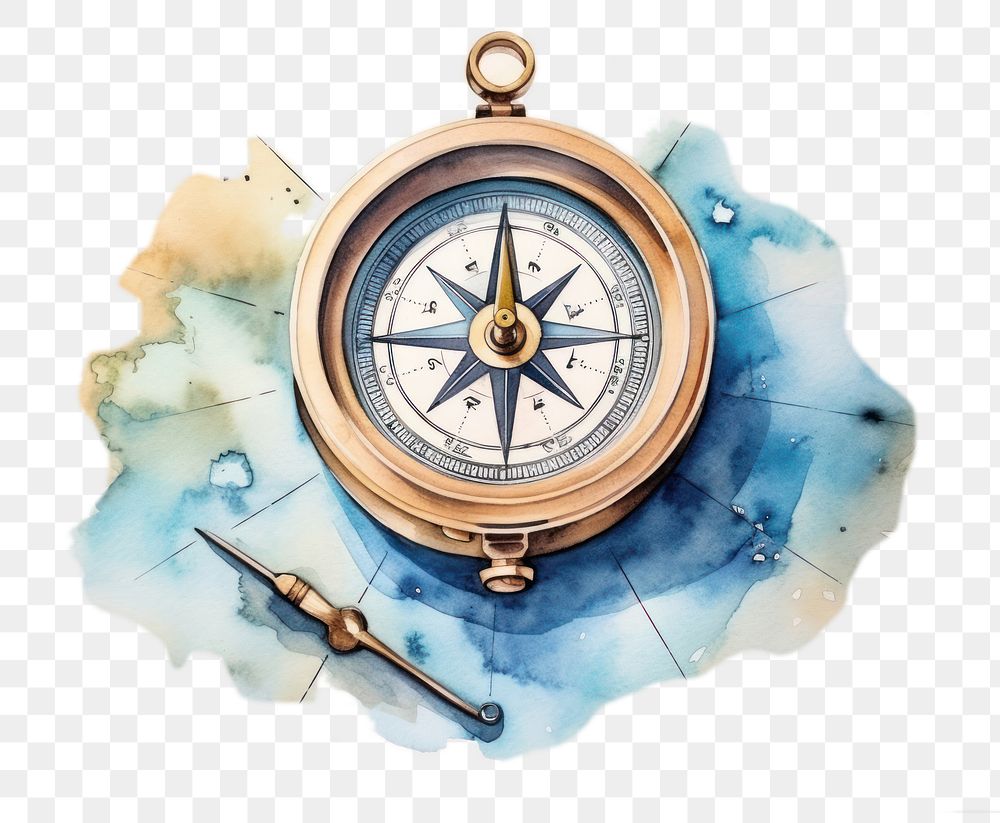 PNG Accuracy compass circle number. AI generated Image by rawpixel.