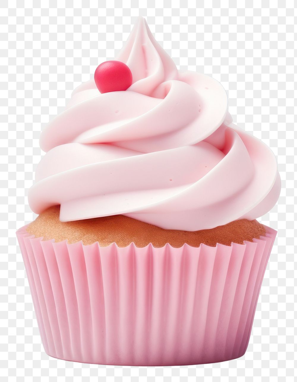 PNG Cupcake dessert icing cream. 