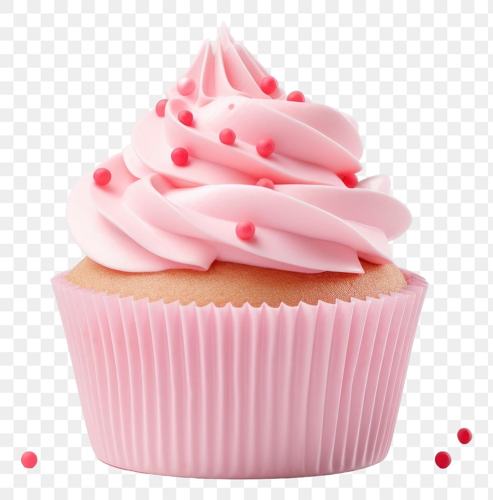 PNG Cupcake dessert icing cream. 