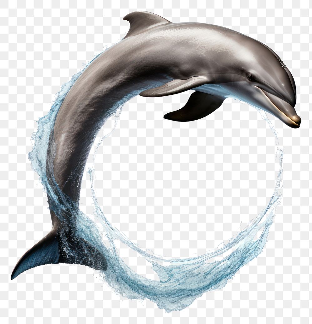 PNG Dolphin animal mammal fish.