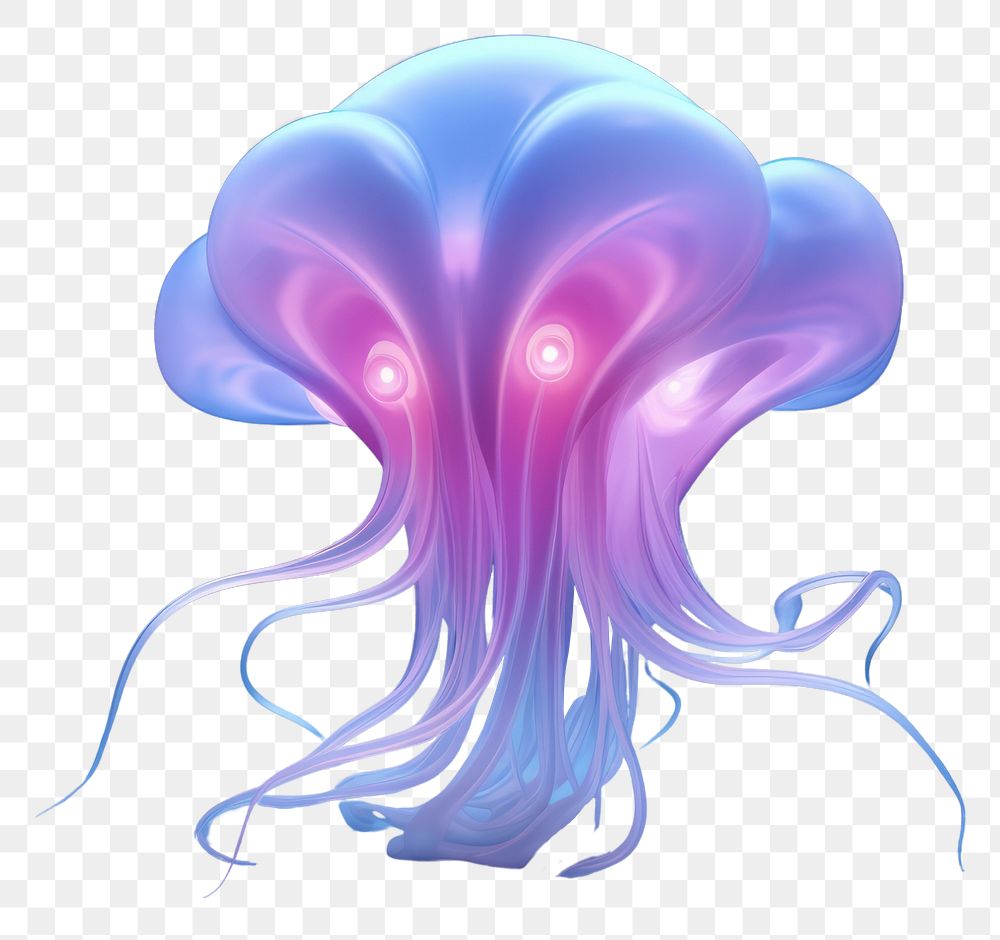 PNG Jellyfish nature sea invertebrate. AI generated Image by rawpixel.