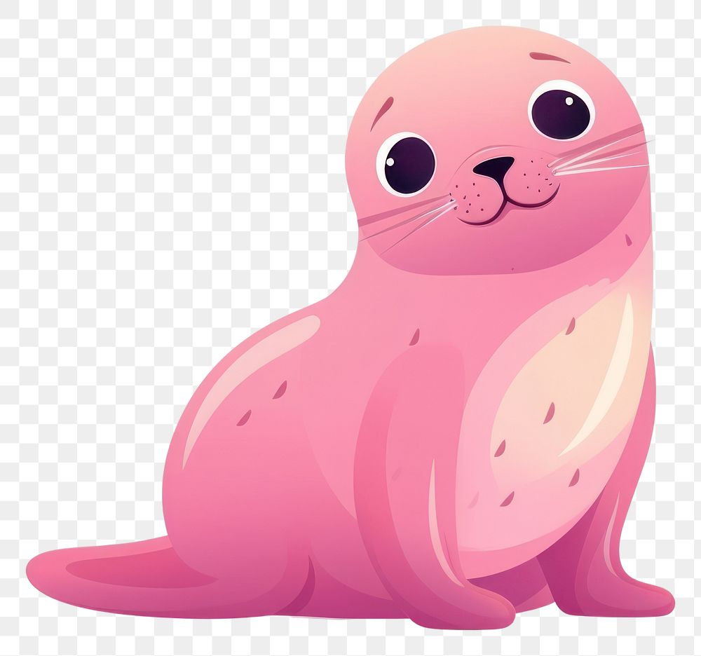 PNG Seal animal mammal cute. 