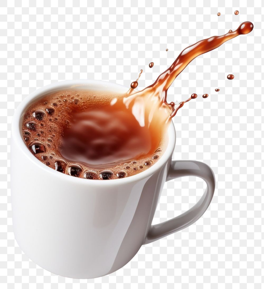 PNG Mug chocolate coffee motion